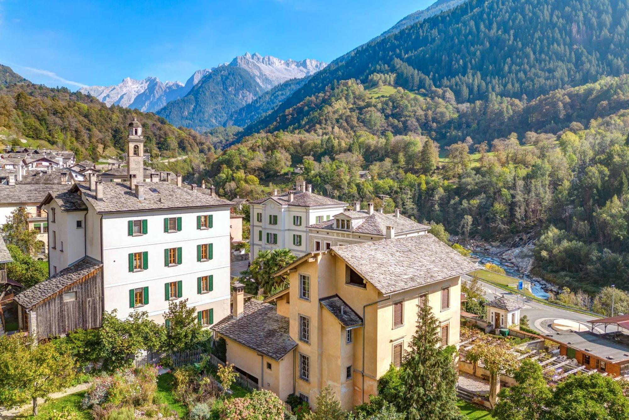 Casa Pool Tra St Moritz E Il Lago Di Como Castasegna Extérieur photo